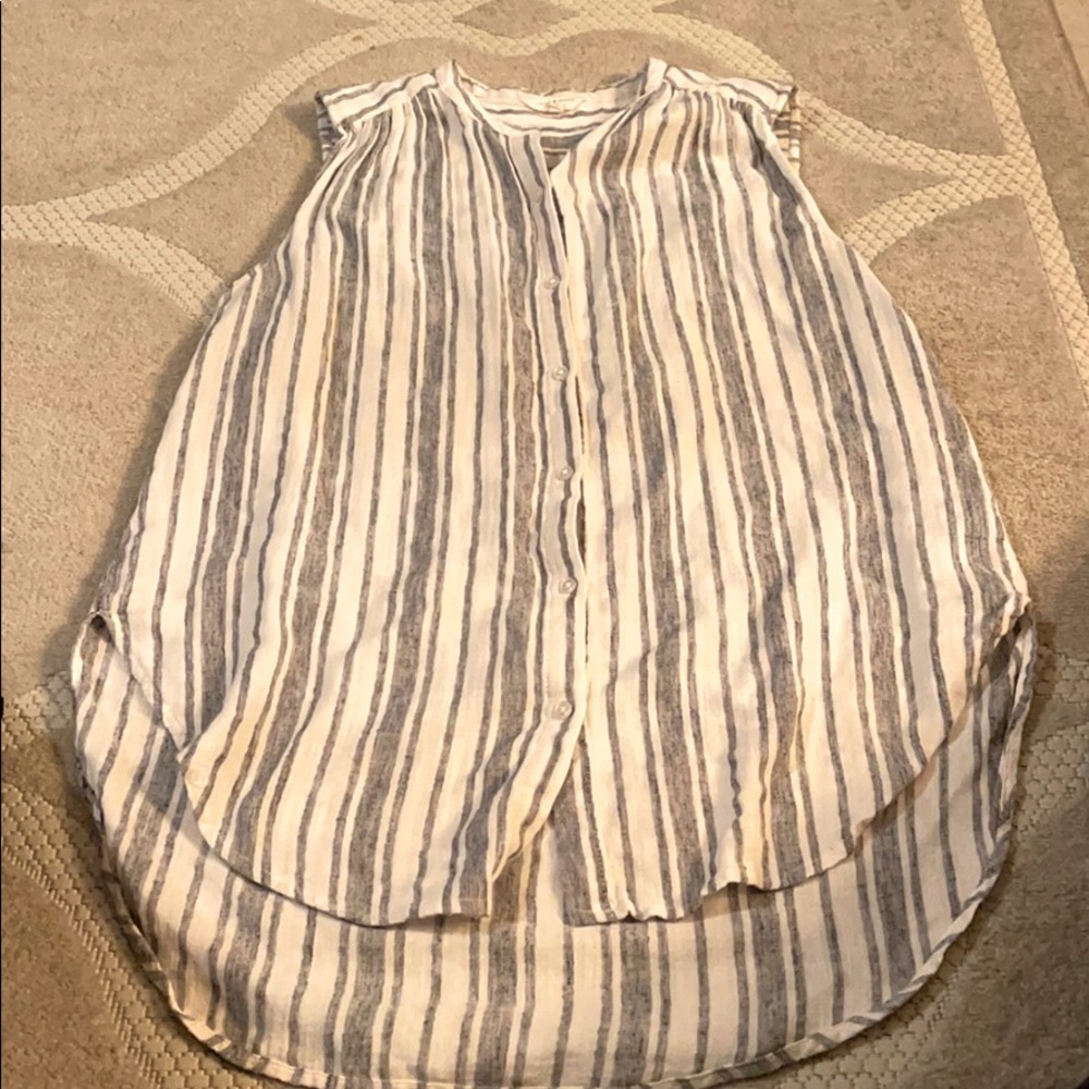 Lucky brand button up tank